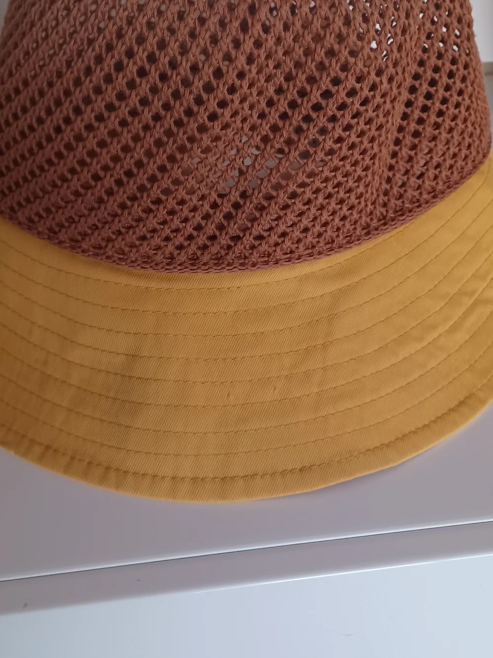 Yellow Bow Accent Sun Hat